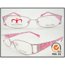 2015 moda venda quente eyewear para senhoras metal leitura óculos (wrm410001)